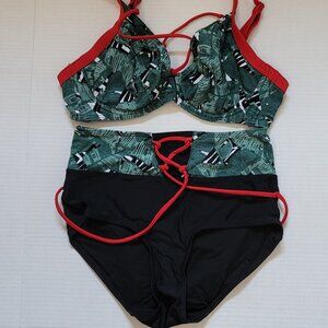 Curvy Kate Paradise Palm Bikini